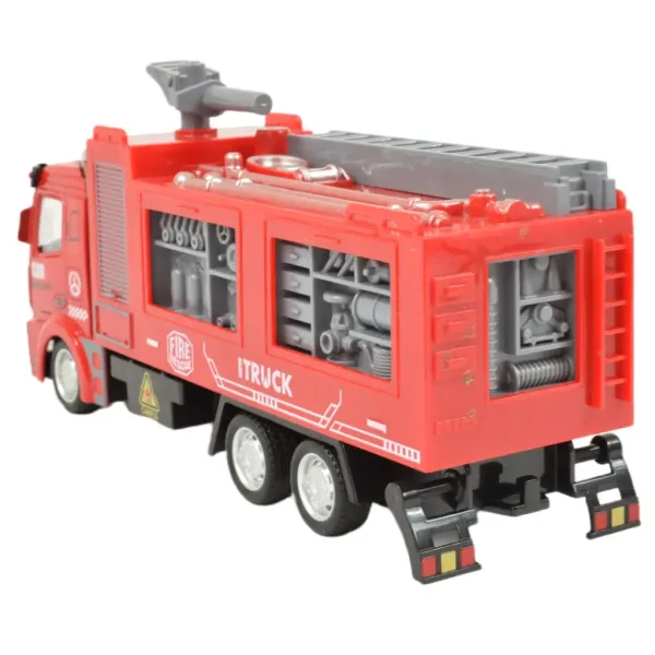 Fire Rescue: Hasičské auto so zotrvačníkom a vodným delom 19cm obrázok 4