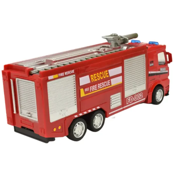 Fire Rescue: Hasičské auto so zotrvačníkom, svetlom a zvukom vo viacerých verziách 19cm 1ks obrázok 10