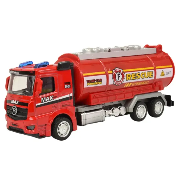 Fire Rescue: Hasičské auto so zotrvačníkom, svetlom a zvukom vo viacerých verziách 19cm 1ks obrázok 11