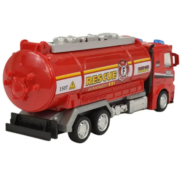 Fire Rescue: Hasičské auto so zotrvačníkom, svetlom a zvukom vo viacerých verziách 19cm 1ks obrázok 14
