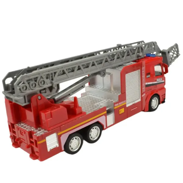 Fire Rescue: Hasičské auto so zotrvačníkom, svetlom a zvukom vo viacerých verziách 19cm 1ks obrázok 6
