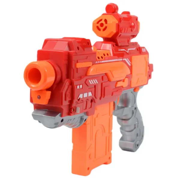 Fire Storm: Elektrická zbraň na penové náboje s nábojmi a svetlom 33 cm obrázok 2