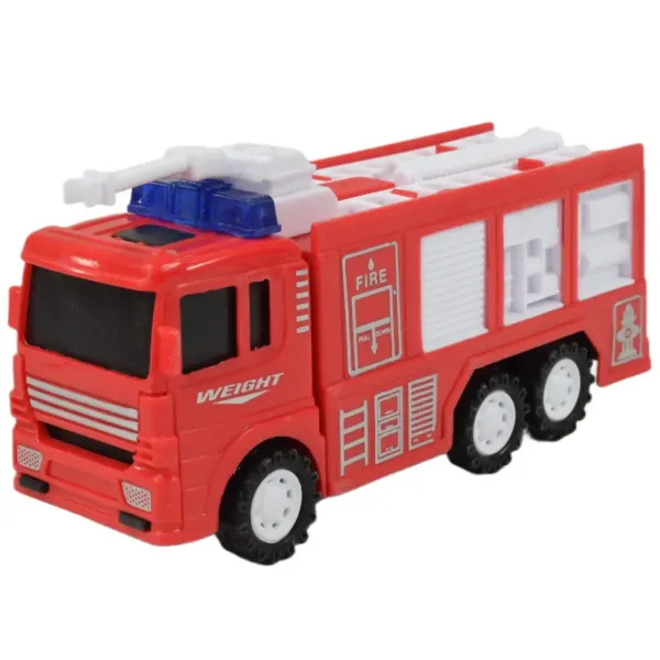 Fire Truck: Hasičské auto so zotrvačníkom v rôznych variantoch 13cm obrázok 4