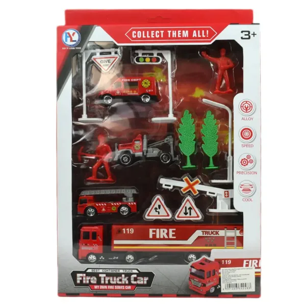 Fire Truck: Set hasičských vozidiel s príslušenstvom obrázok 9