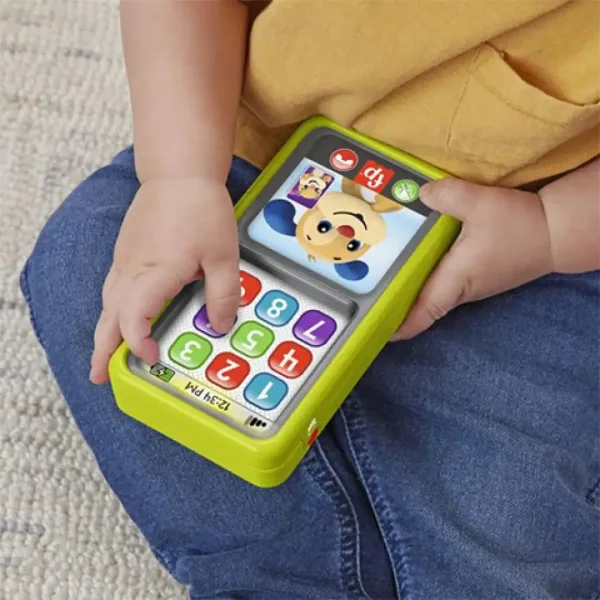 Fisher Price: 2v1 Smart telefón - Mattel (s maďarským jazykom) obrázok 3
