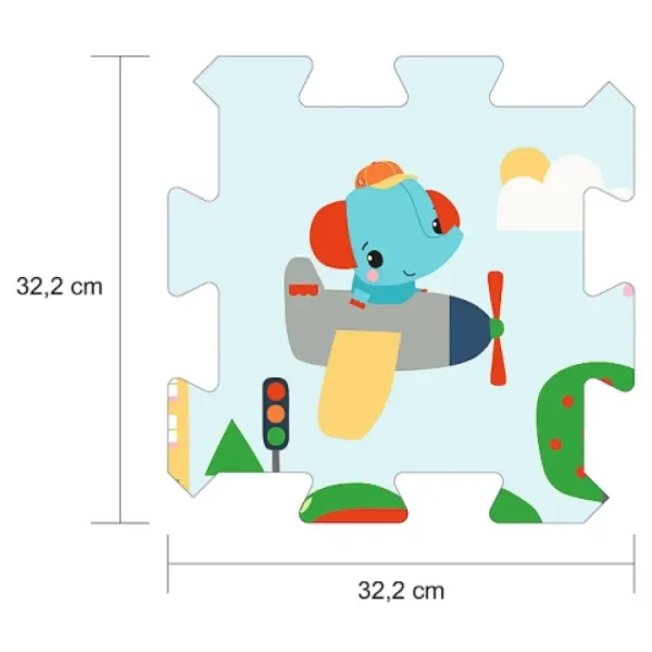 Fisher-Price Smile penové puzzle - Trefl obrázok 2