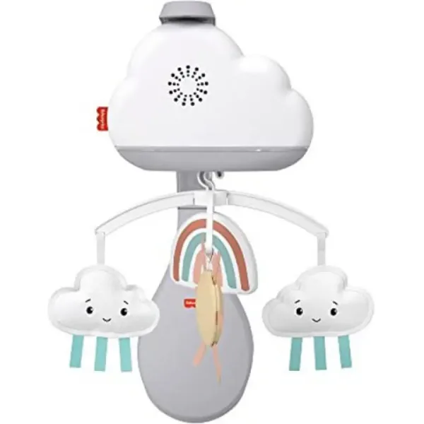 Fisher-Price: Upokojujúce nebo s hudbou, kolotoč nad postieľku - Mattel obrázok 2