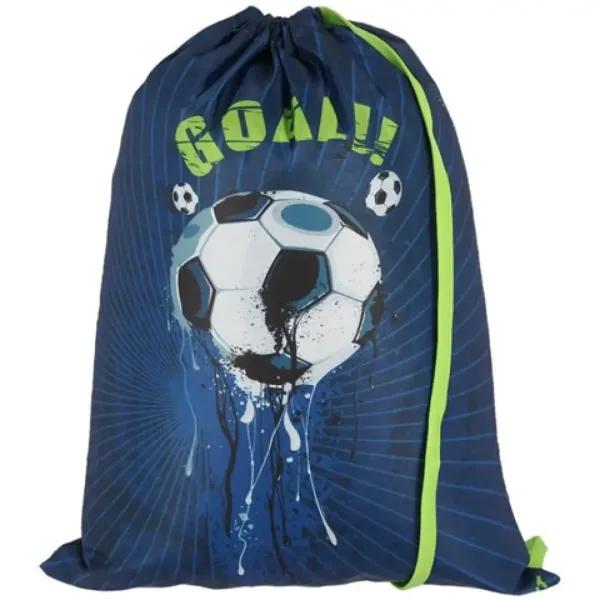 Football goal ergonomická školská taška batoh s peračníkom 4-dielny set obrázok 5