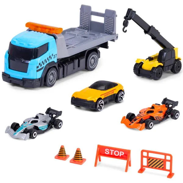 Formula Racer pretekárske auto set s nákladným autom v dvoch variantoch 1 ks – Dickie Toys obrázok 2