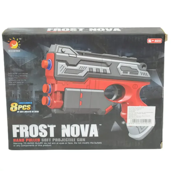 Frost Nova: Manuálna penová vystreľovacia zbraň so 16-metrovým dostrelom 22 cm obrázok 4