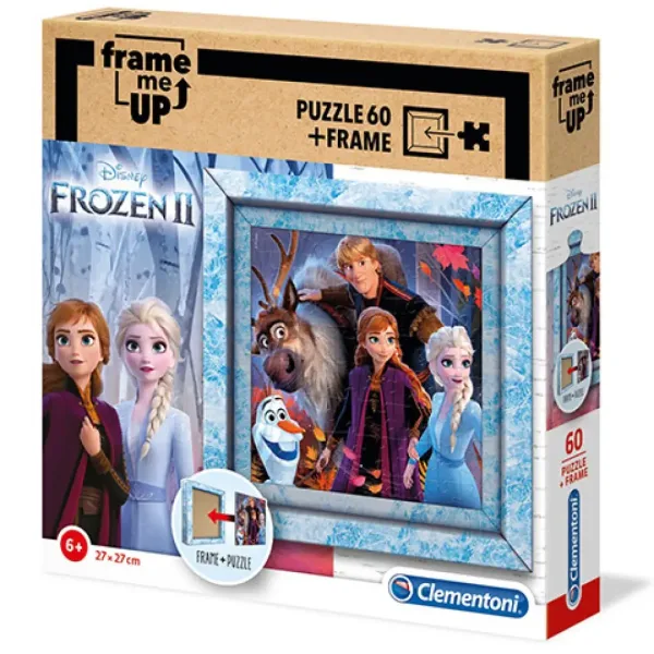 Frozen 2 60 dielne puzzle s rámom - Clementoni obrázok 2