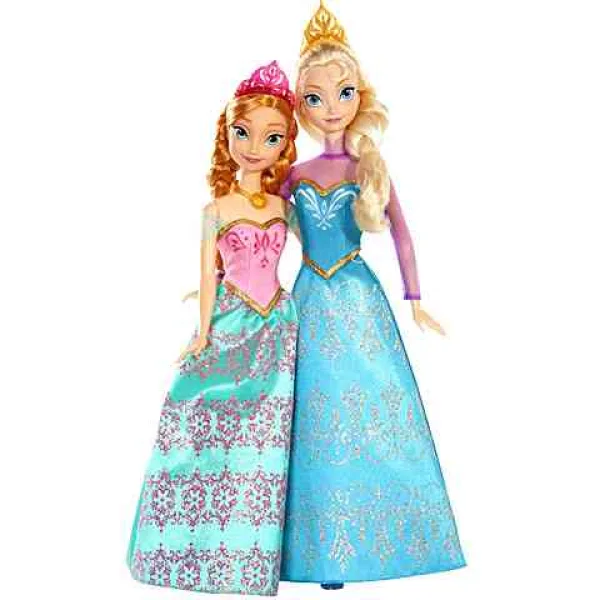 Frozen - Ľadové kráľovstvo - Kráľovské sestry Anna a Elsa - Mattel obrázok 3