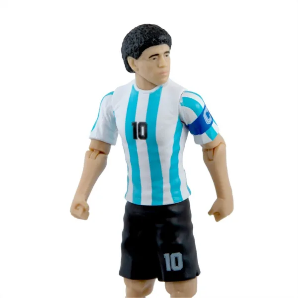 Futbalista akčná figura, 20cm - Argentina Maradona v dresu s číslom 10 obrázok 2