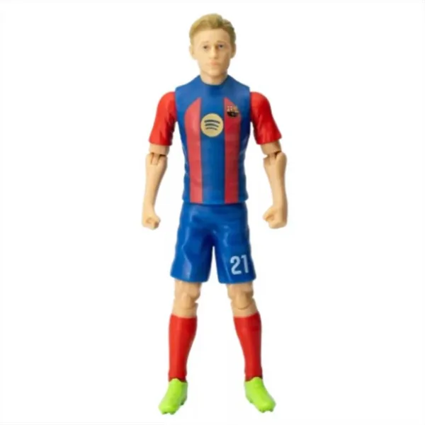 Futbalista akčná figúrka, 20 cm - Barcelona, F. De Jong v dresu s číslom 21 obrázok 2