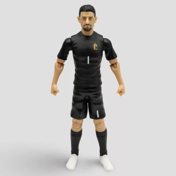 Futbalista akčná figúrka, 20 cm - Belgicko, Courtois v dresu s číslom 1 obrázok 1