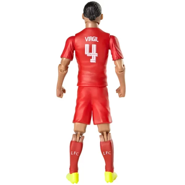 Futbalista akčná figúrka, 20 cm - Liverpool, Van Dijk v dresu číslo 4 obrázok 3