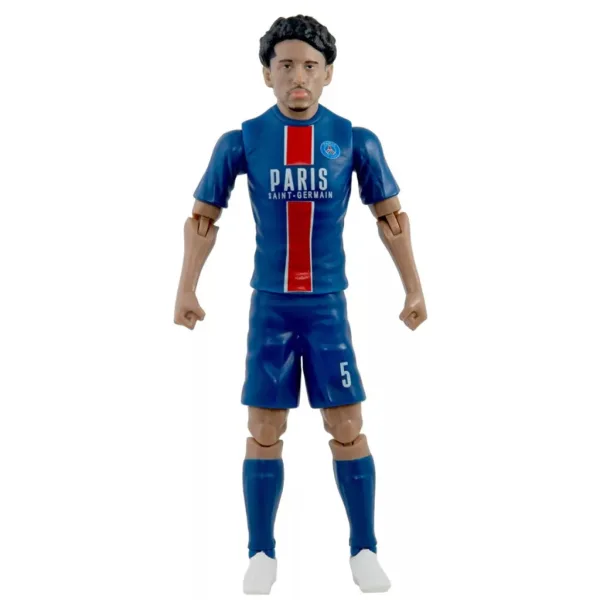 Futbalista akčná figúrka, 20 cm - PSG, Marquinhos v dresu s číslom 5 obrázok 1