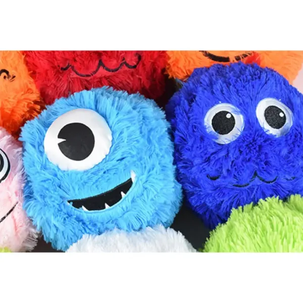 Fuzzy Monsters chlpatá plyšová lopta vo viacerých variantoch 23cm obrázok 3