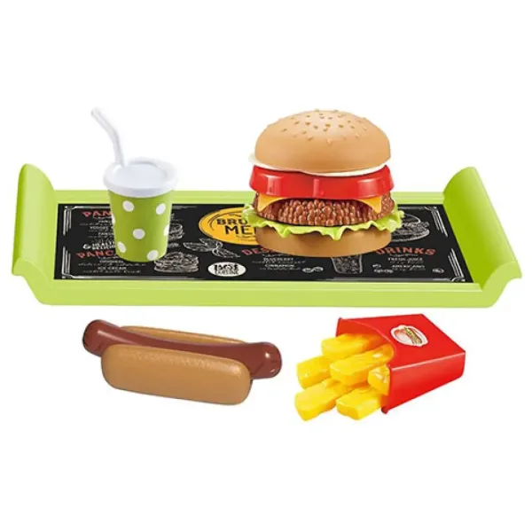 Gourmet Fast Food menu s podnosom obrázok 2