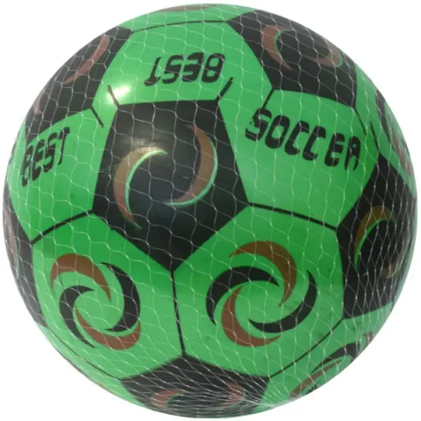 Gumová lopta s futbalovým vzorom 23cm obrázok 3