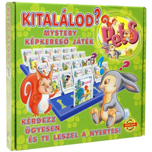Hádaj aké zvieratko? Maďarská spoločenská hra - D-Toys obrázok 2