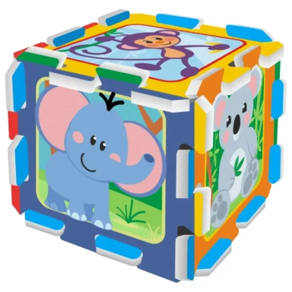 Happy Zoo - veselé ZOO penové puzzle obrázok 2