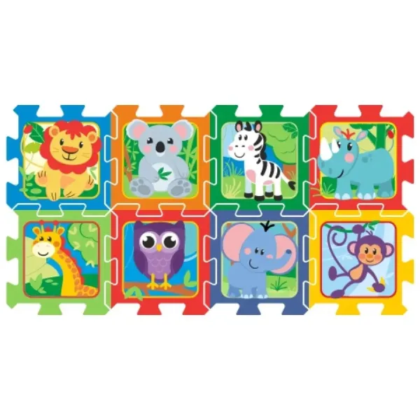 Happy Zoo - veselé ZOO penové puzzle obrázok 3