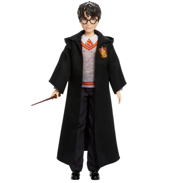 Harry Potter: Harry bábika v plášti s čarovnou paličkou - Mattel obrázok 2