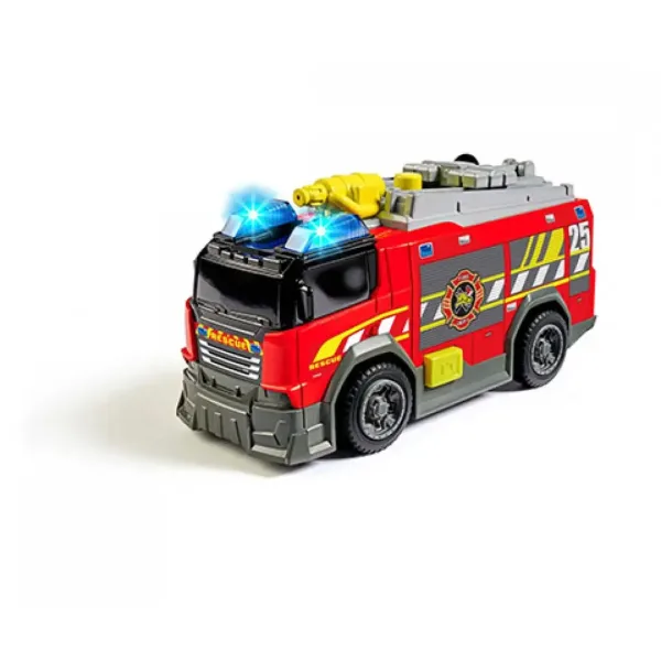 Hasičské auto s hadicou ,so svetlom a zvukom 15 cm - Dickie Toys obrázok 4