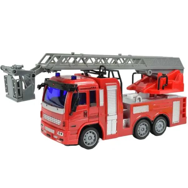Hasičské auto so svetlom na diaľkové ovládanie 27MHz 20cm v troch variantoch 1ks obrázok 5