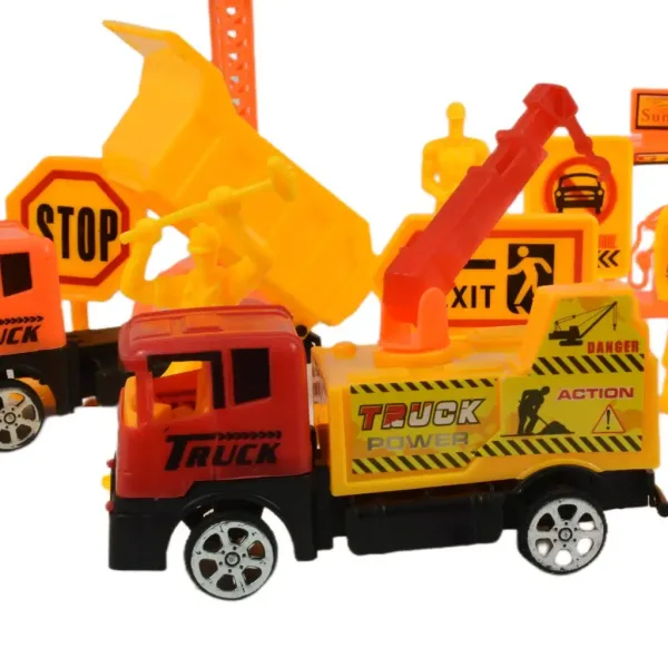 Heavy Duty: Stavebná hra s autíčkami so zotrvačníkom a príslušenstvom obrázok 12