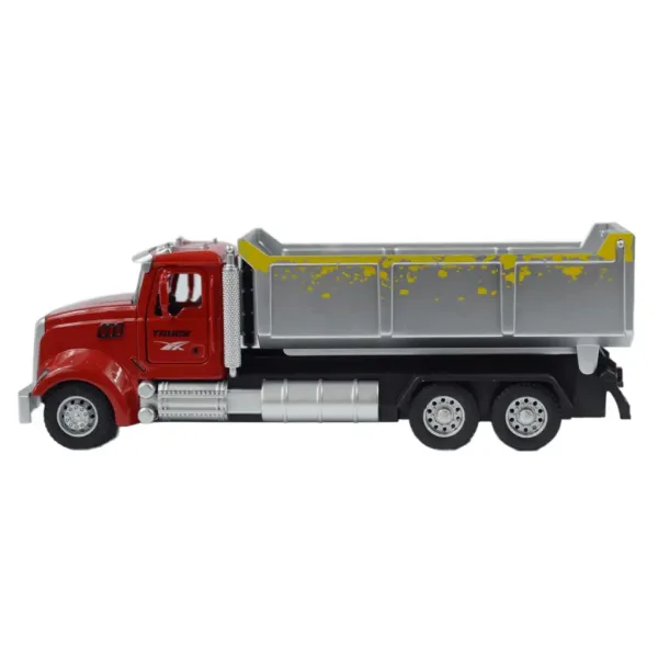 Heavy Duty Truck: Kovový model sklápača s otvárateľnými dveram 1/36 obrázok 5