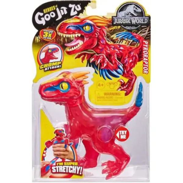 Heroes of Goo Jit Zu Jurassic World Pyroraptor hracia figúrka obrázok 1