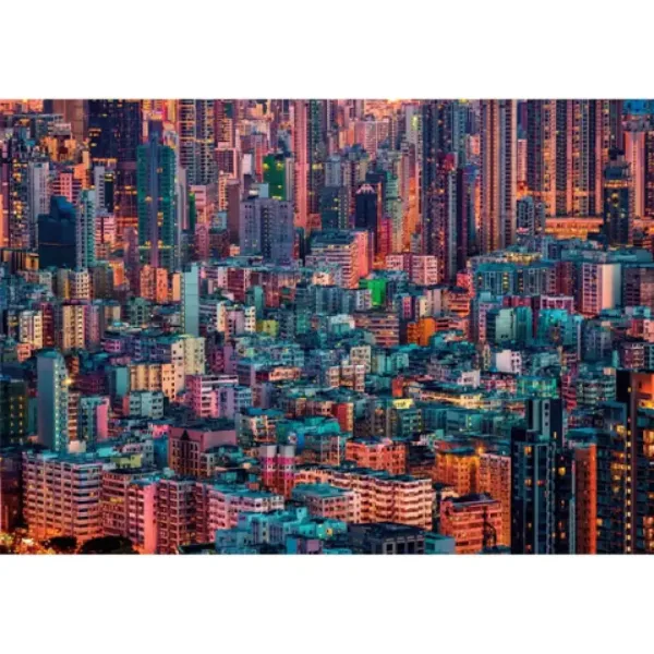Hong Kong, Čína HQC 1500ks puzzle - Clementoni obrázok 2
