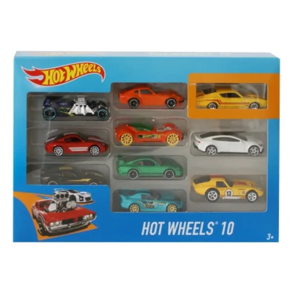 Hot Wheels súprava malých áut 10ks - Mattel obrázok 2