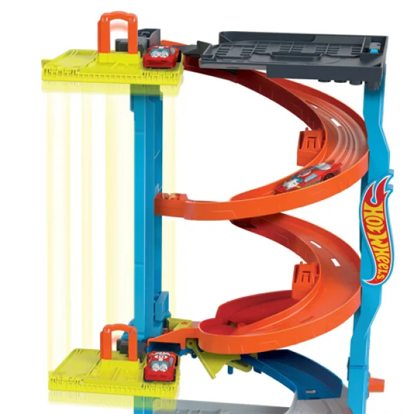 Hot Wheels City: 2v1 Pretekárska veža hrací set - Mattel obrázok 4
