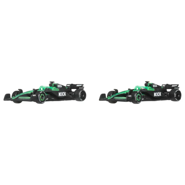 Hot Wheels F1 Malé Auto 2-balenie - Sauber: Hulkenberg + Bortoleto - Mattel obrázok 2