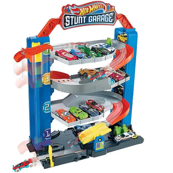 Hot Wheels Kaskadérska garáž dráha s autíčkom - Mattel obrázok 2