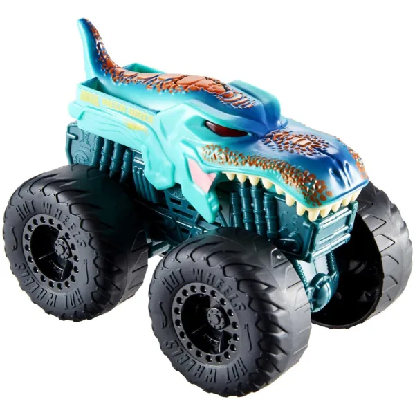 Hot Wheels Monster Trucks: Mega Wrex monster auto so svetelnými a zvukovými efektmi 1/43 - Mattel obrázok 2
