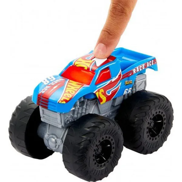 Hot Wheels Monster Trucks Race Ace vozidlo s svetlami a zvukmi 1/43 - Mattel obrázok 3