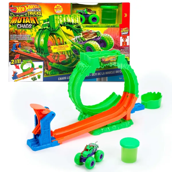 Hot Wheels Monster Trucks Slimehurok dráha – Mattel obrázok 2