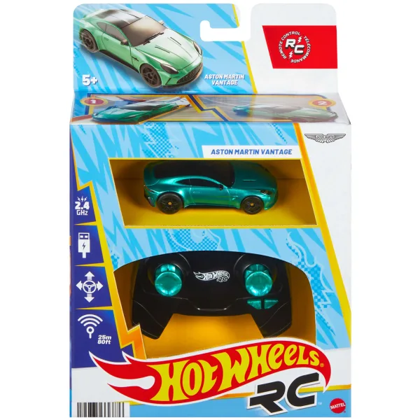 Hot Wheels RC Aston Martin Vantage diaľkovo ovládané autíčko – Mattel obrázok 1
