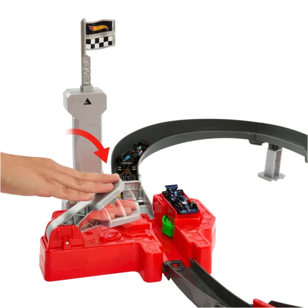 Hot Wheels: Sada pretekárskej dráhy Formuly 1 – Mattel obrázok 3