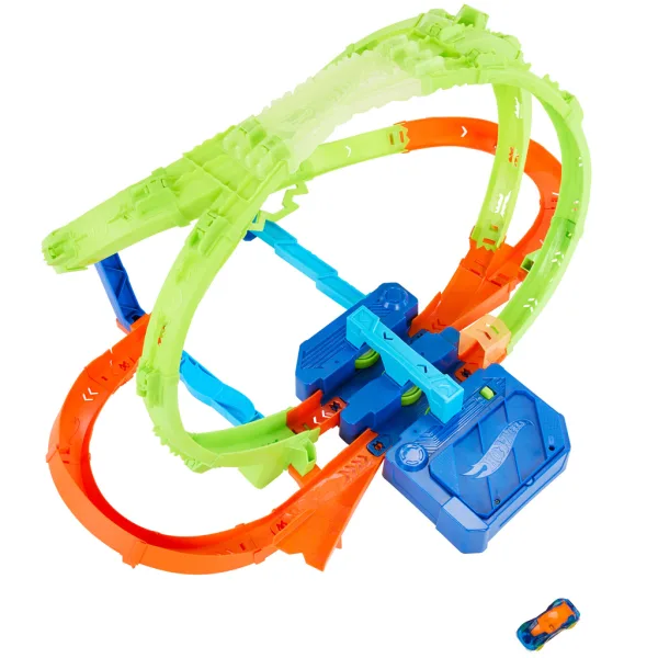 Hot Wheels Stunt Tracks Kanyarkavalkád autodráha set - Mattel obrázok 4