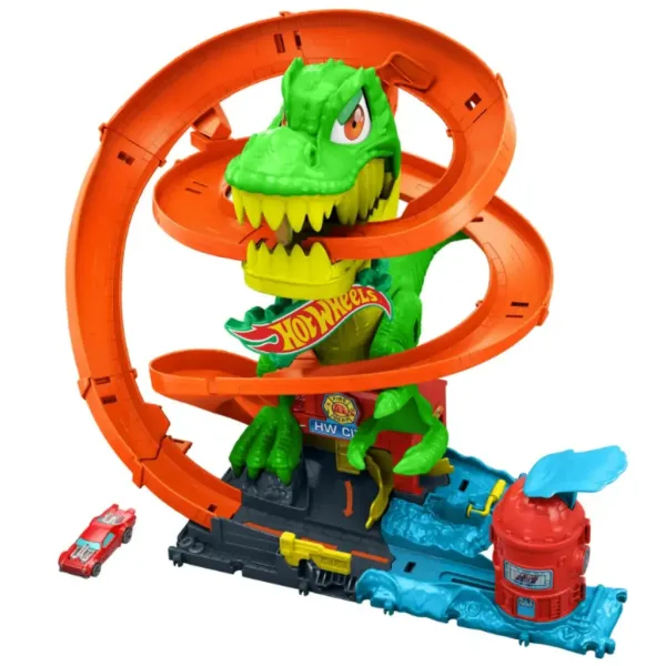 Hot Wheels: T-Rex Útok dráhový set - Mattel obrázok 2