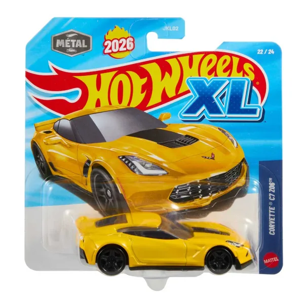 Hot Wheels XL: Corvette C7 Z06 autíčko 1/43 - Mattel obrázok 1