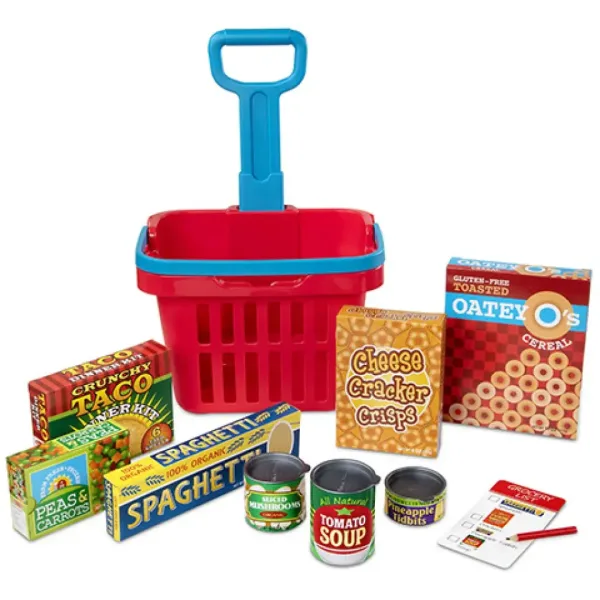 Hrací set s nákupným vozíkom - Melissa & Doug obrázok 2