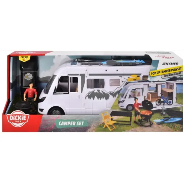 Hymer Camping Van obytný automobil s príslušenstvom 30cm - Dickie Toys obrázok 5