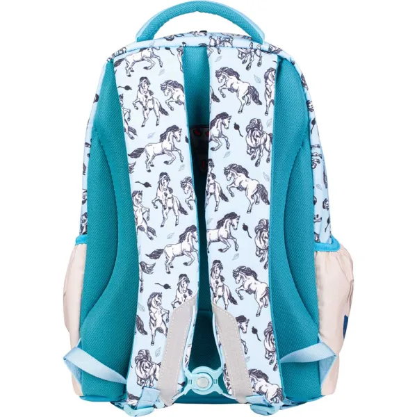 ICO: LizzySuli Wild Beauty Sport Club Active+ jazdecký ergonomický 27 litrový školský batoh, ruksak obrázok 5