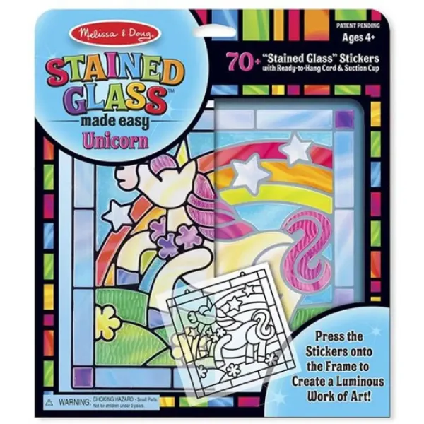 Jednorožec set na vyhovenie vitrážneho obrázka - Melissa & Doug obrázok 3